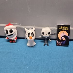 Nightmare Before Christmas Ornament Set